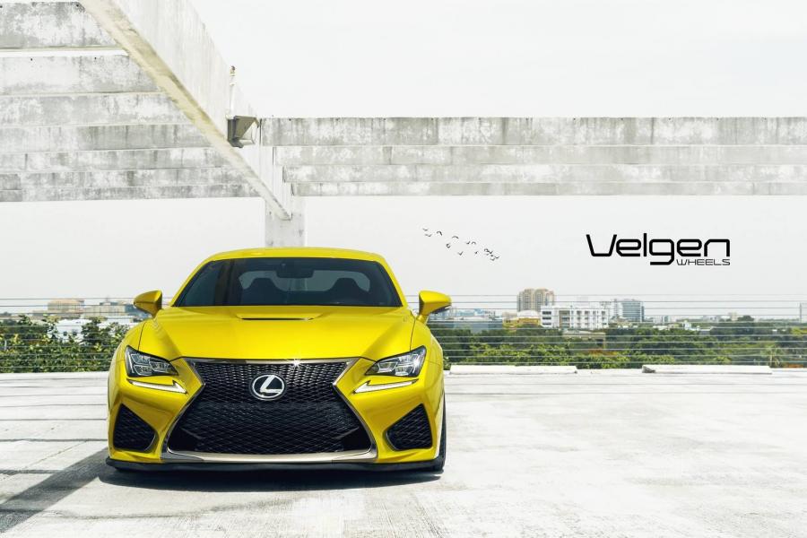  Lexus RC F on Velgen Wheels 2015 года  (фото 14 из 16)